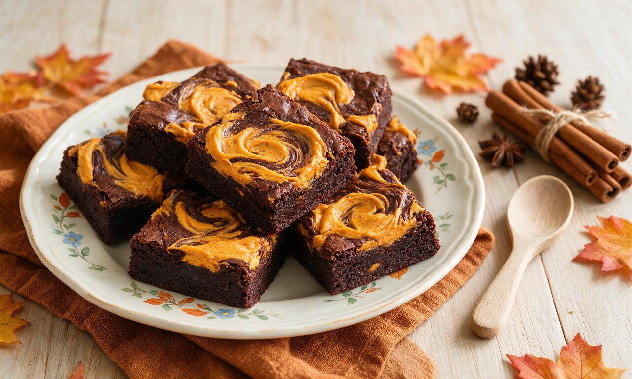 Pumpkin Brownies