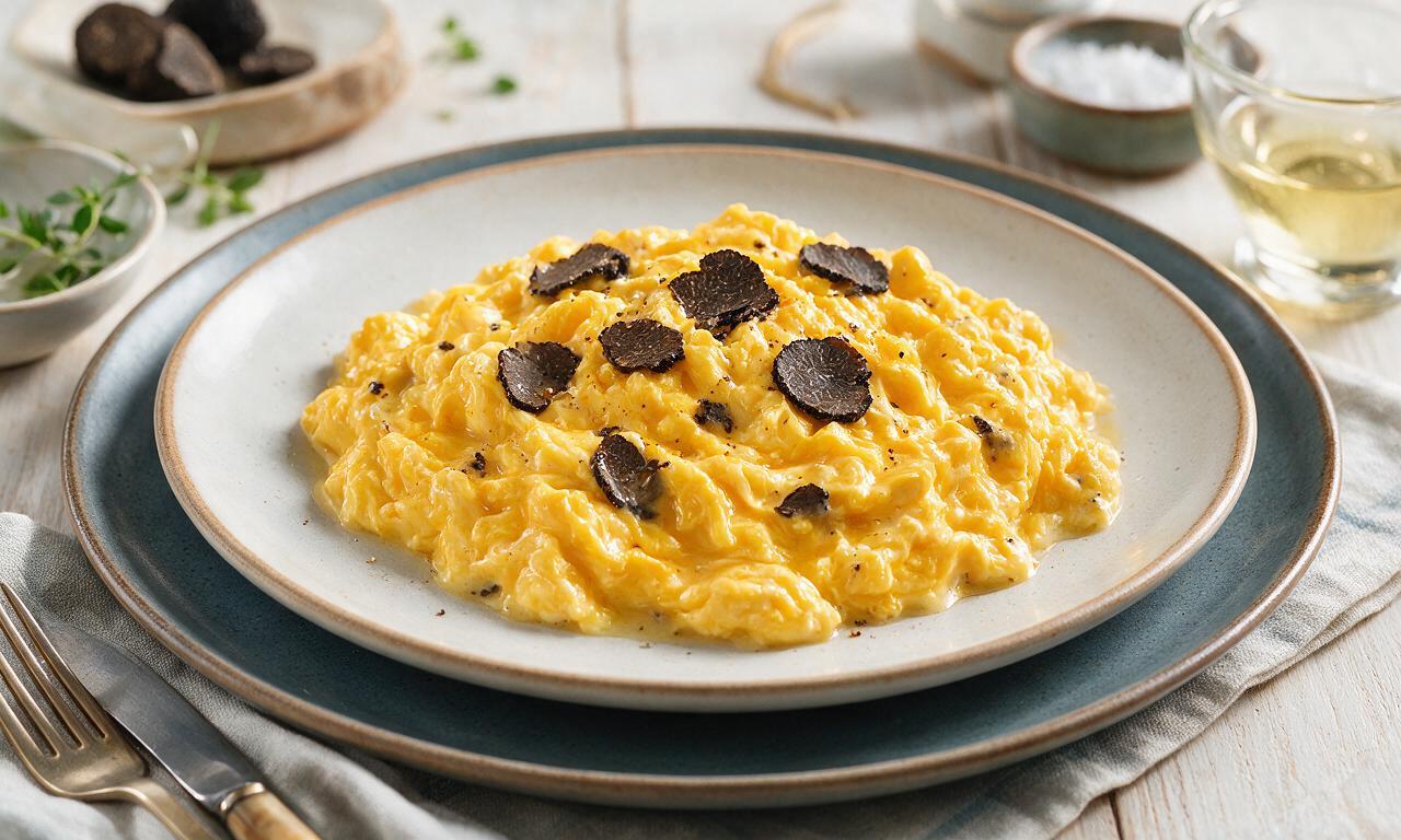 Truffle Scrambled Eggs
