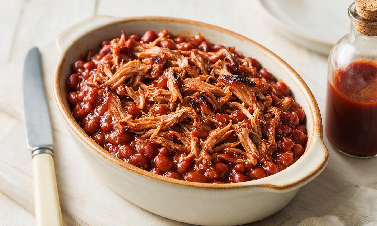 Pulled Pork Baked Beans