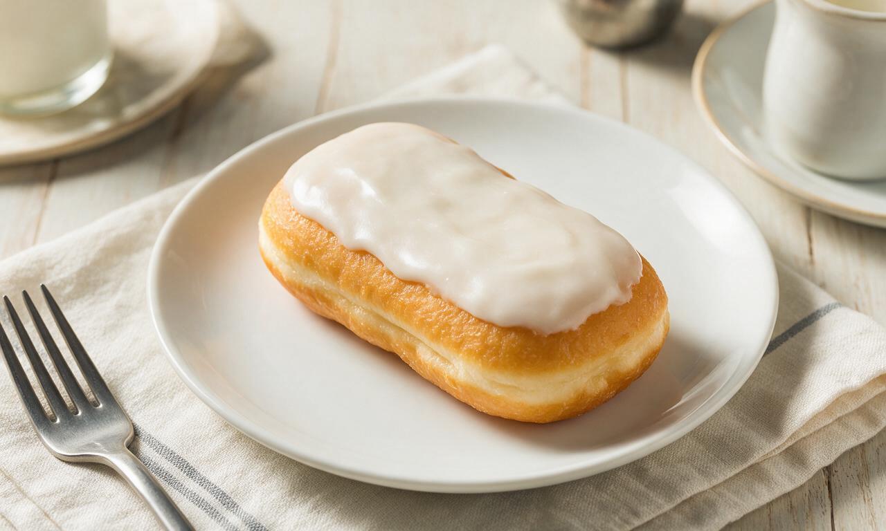 Glazed Long John Donuts