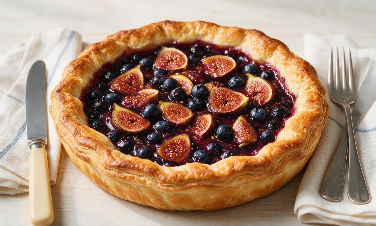 Blueberry Fig Pie