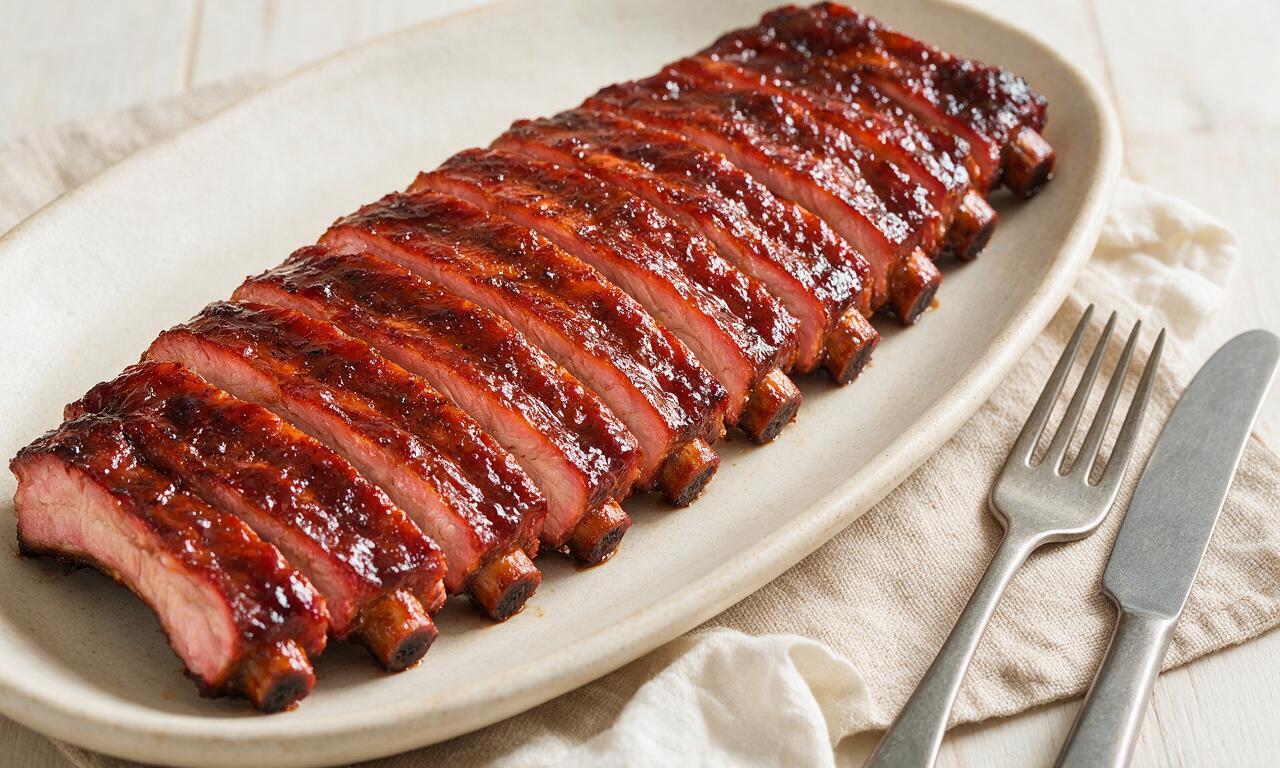 KCBS Competition-Style Smoked St. Louis Spare Ribs
