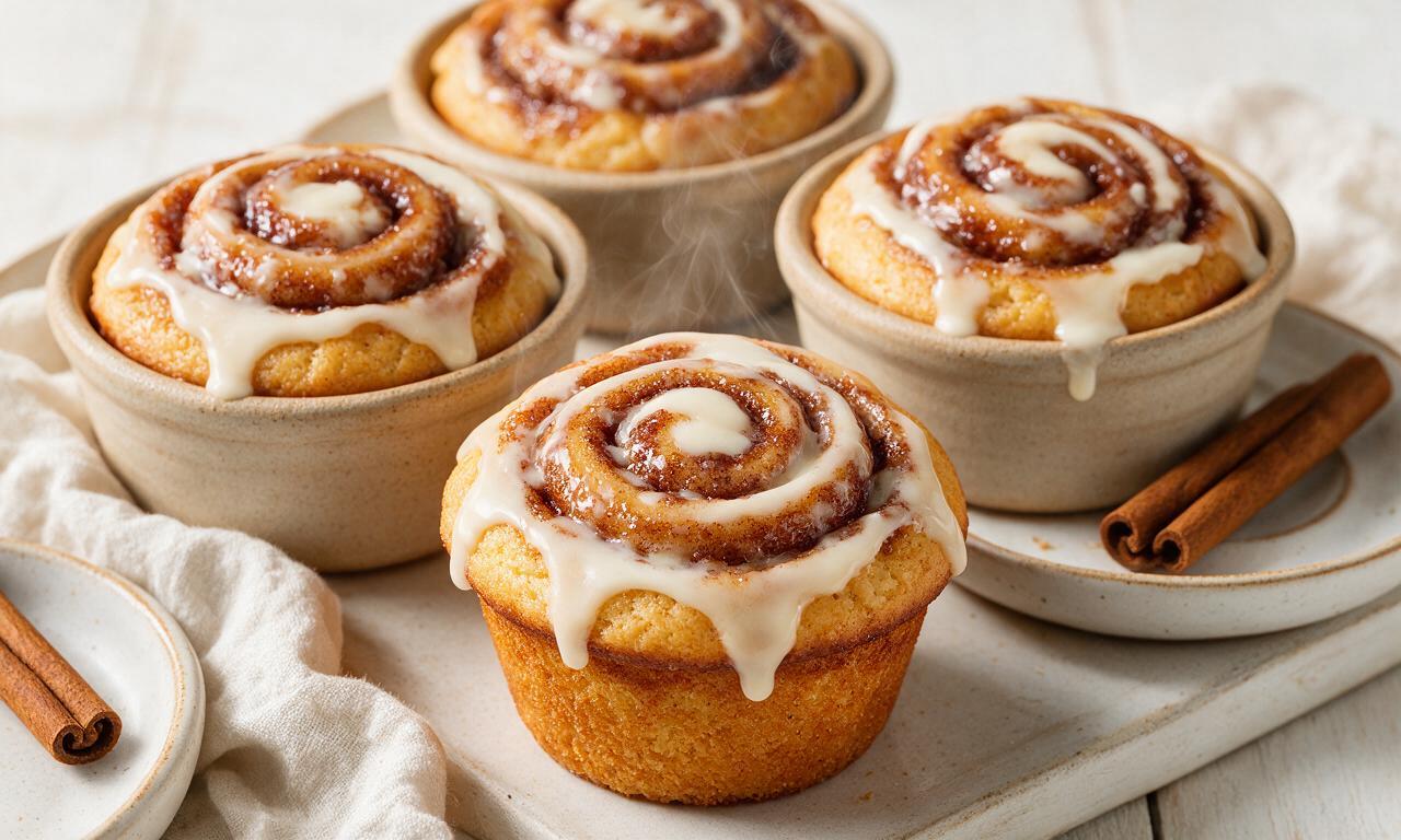 Cinnamon Roll Muffins
