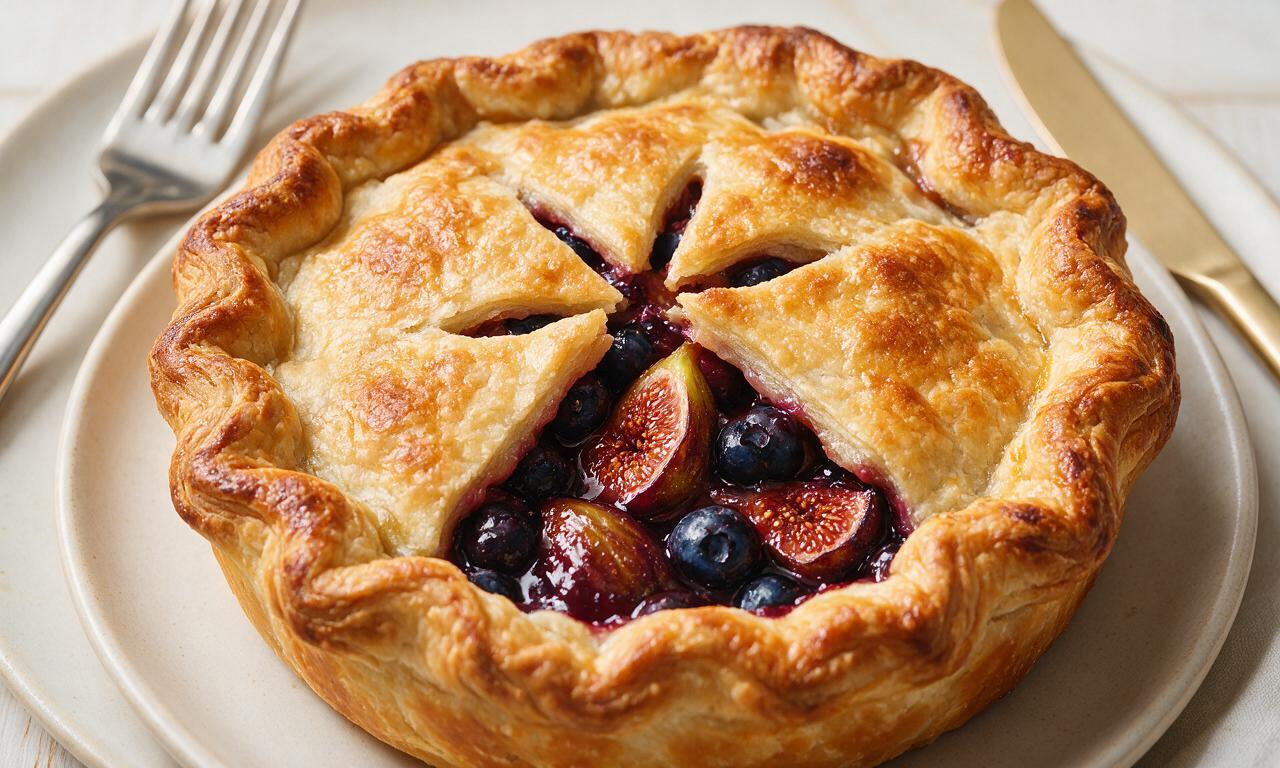 Blueberry Fig Pie