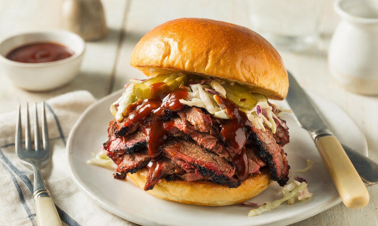 BBQ Brisket Sandwich