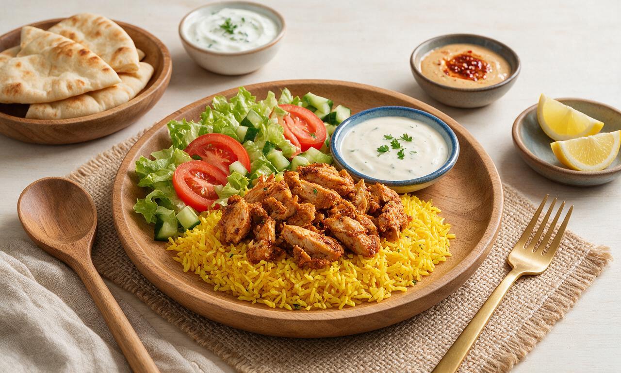 Halal Cart Chicken and Rice
