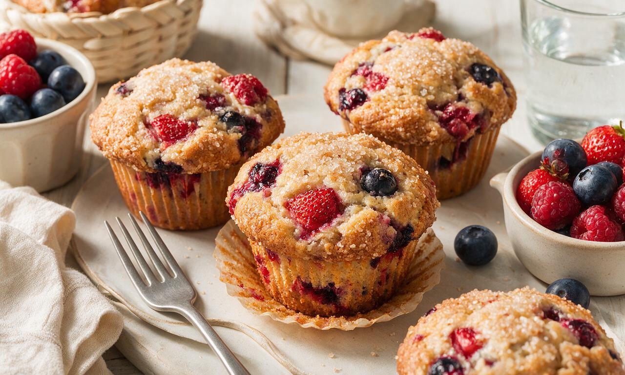 Triple Berry Muffin