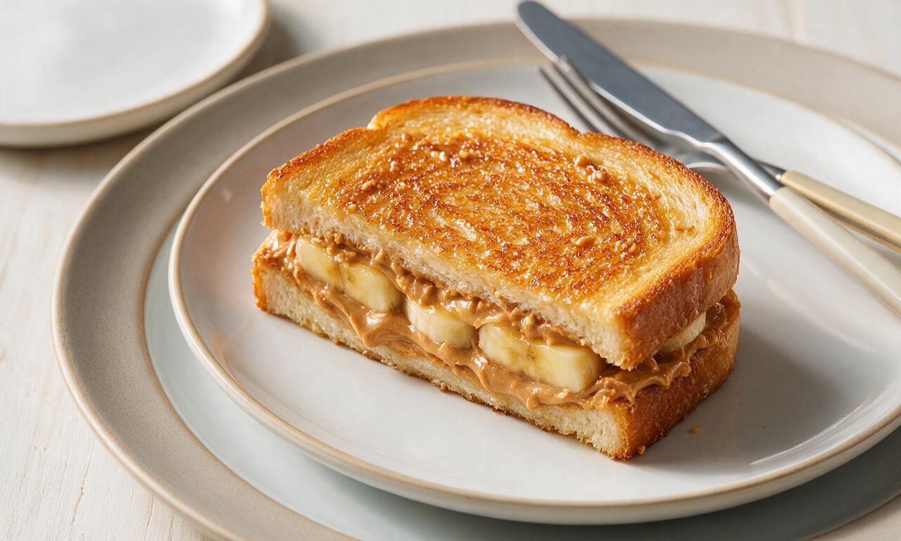 Peanut Butter Banana Sandwich