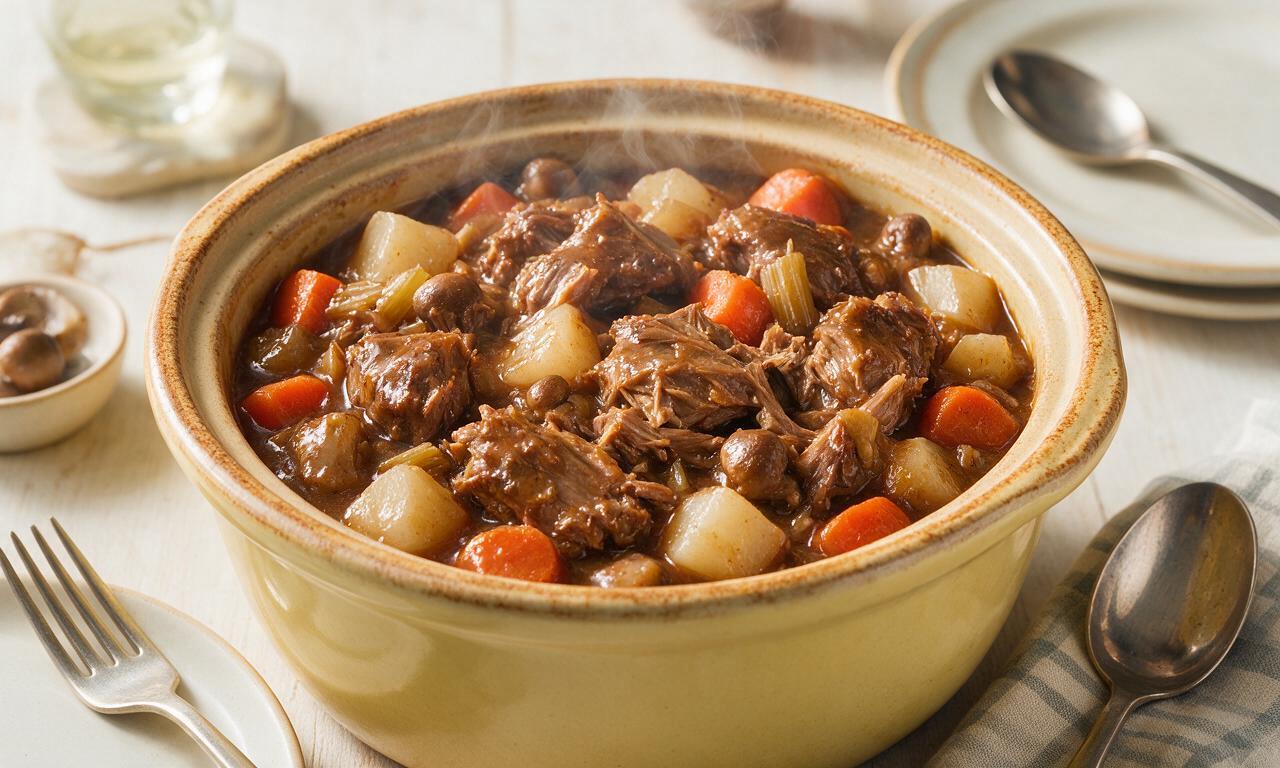 Traditional Braised Groundhog (Pennsylvania Dutch Style)