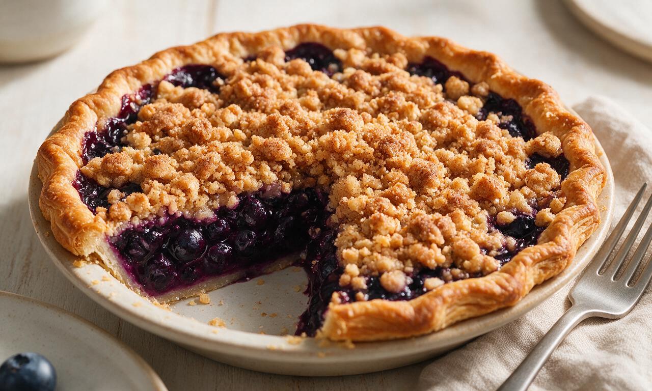 Blueberry Crumb / Crumble Pie