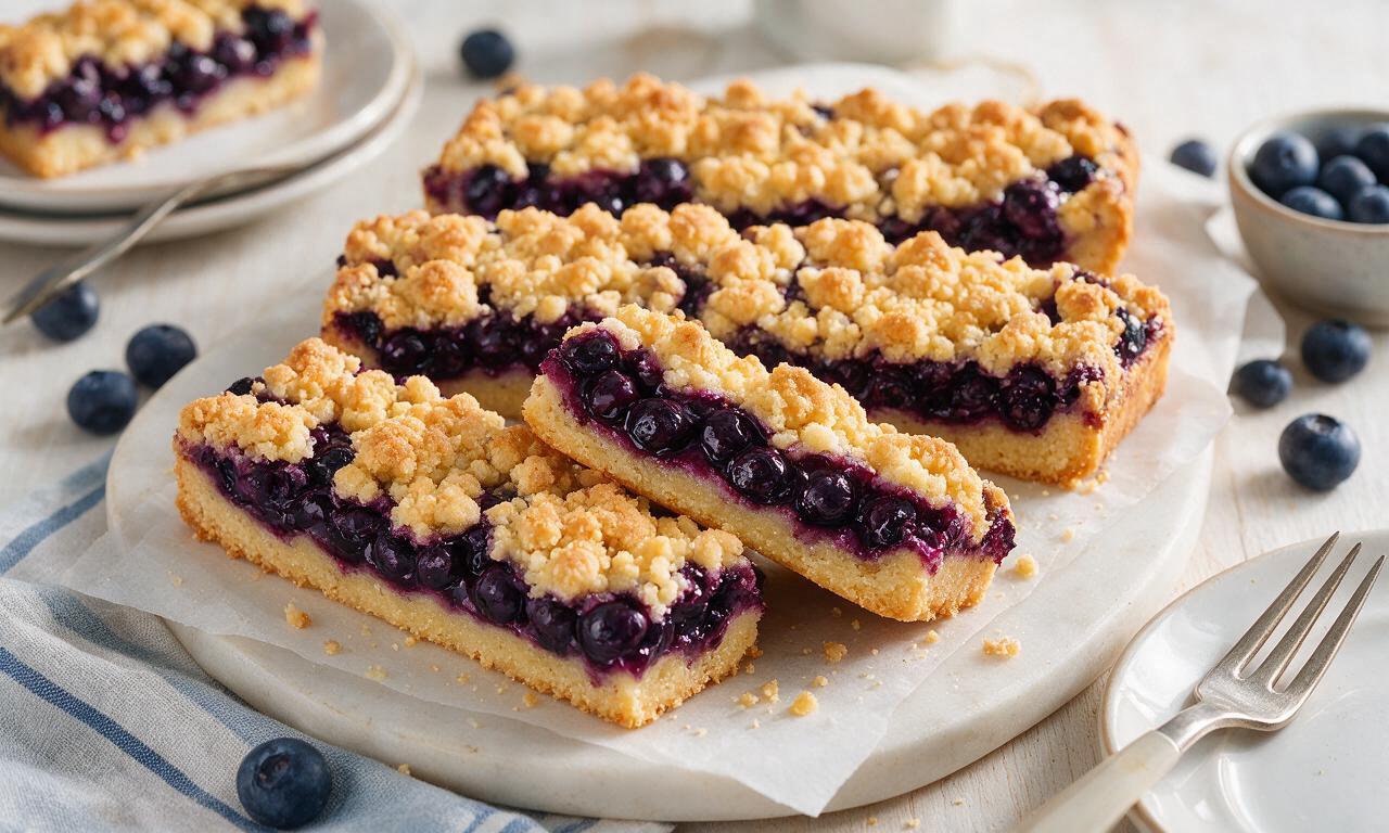 Blueberry Crumb Bars