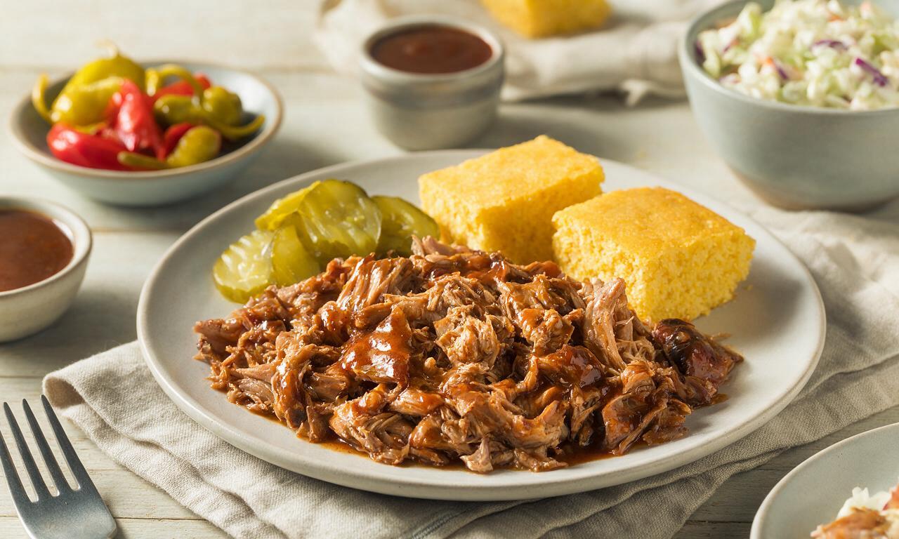 Authentic Eastern North Carolina Pulled Pork BBQ