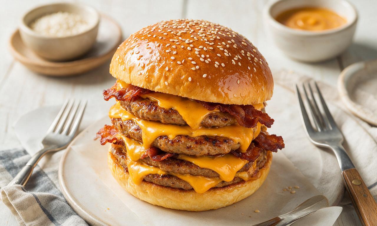 Quadruple Bypass Burger