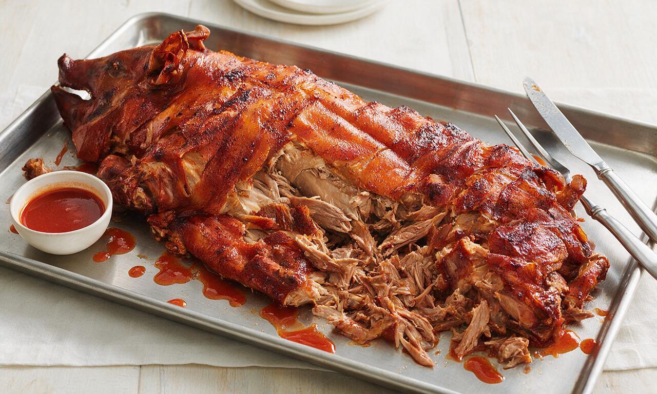 Traditional Eastern North Carolina Smoked Whole Hog