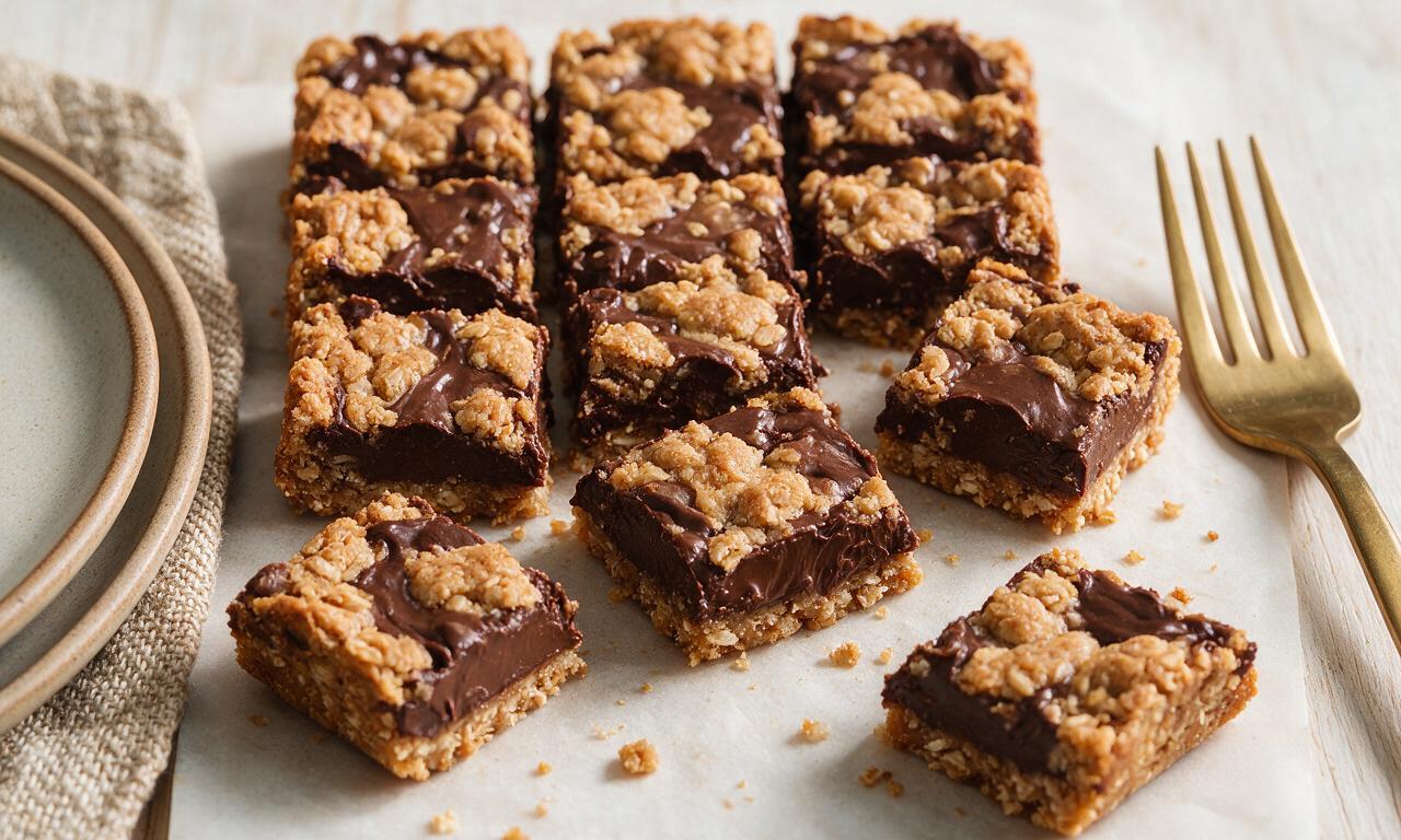 Chocolate Oatmeal Bars