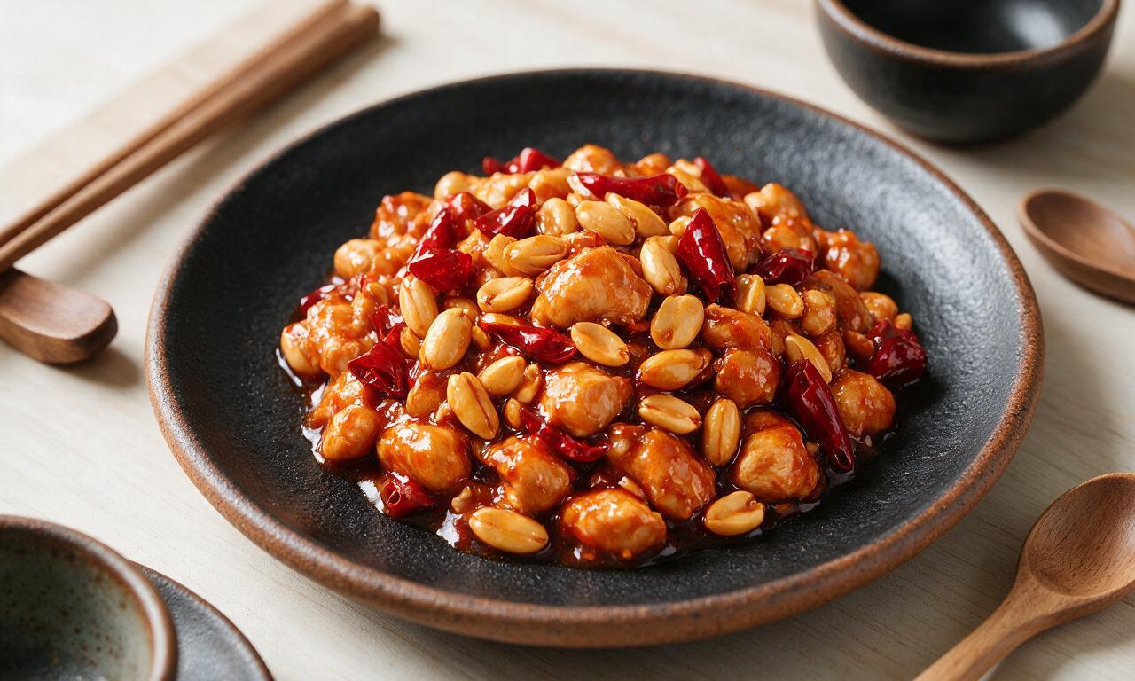 Authentic Sichuan Kung Pao Chicken