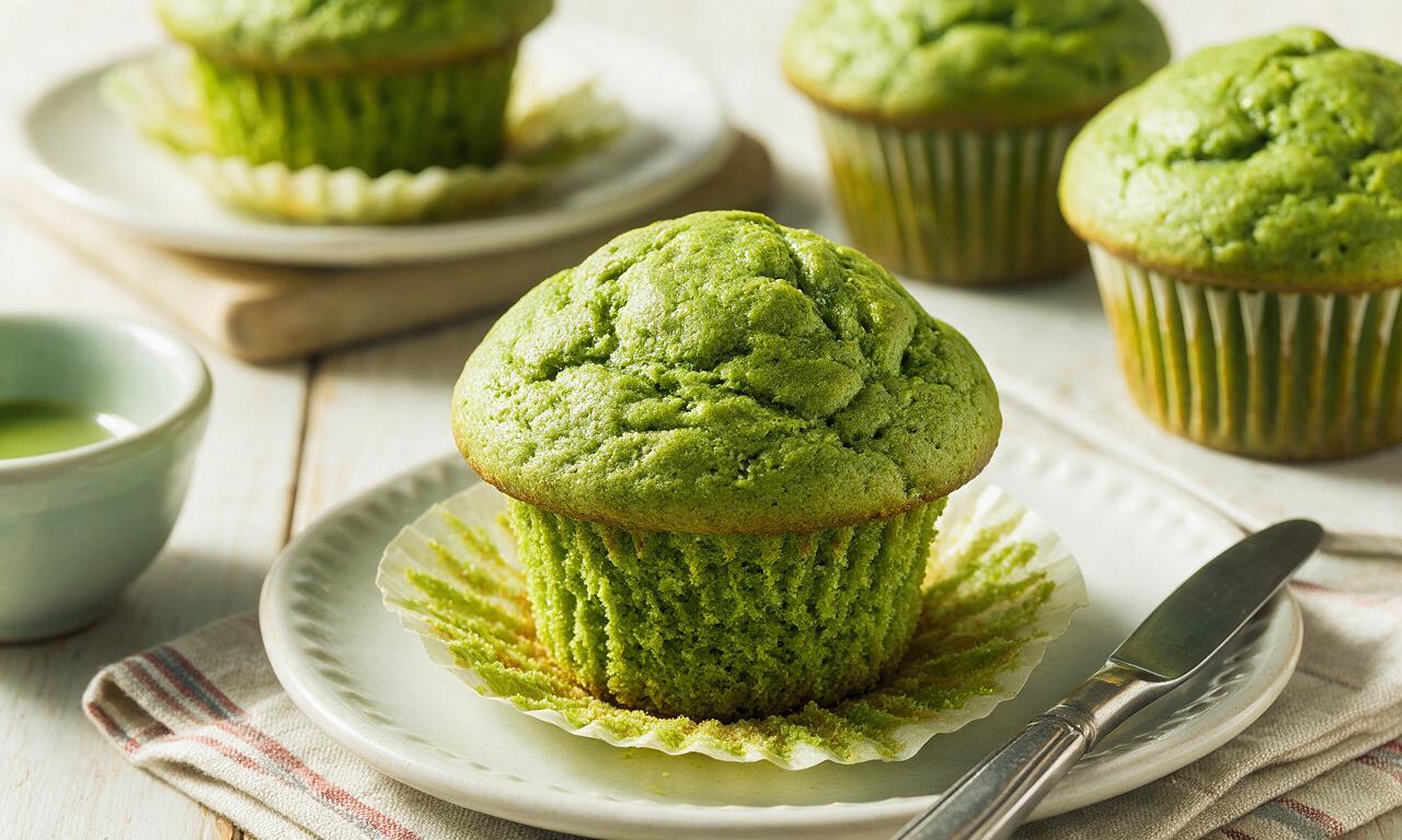 Matcha Green Tea Muffin