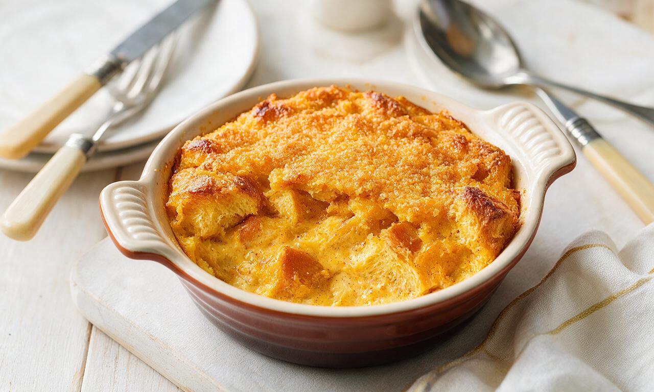 Pumpkin Bread Pudding