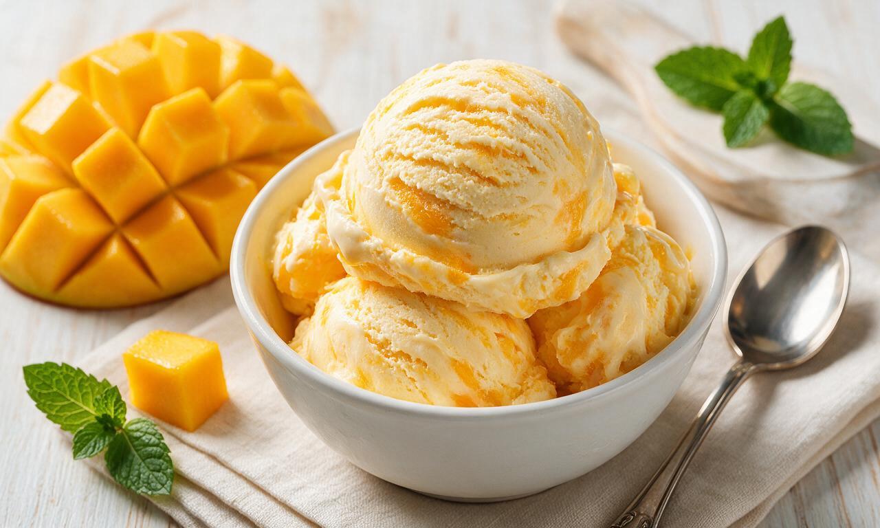 Mango Ice Cream
