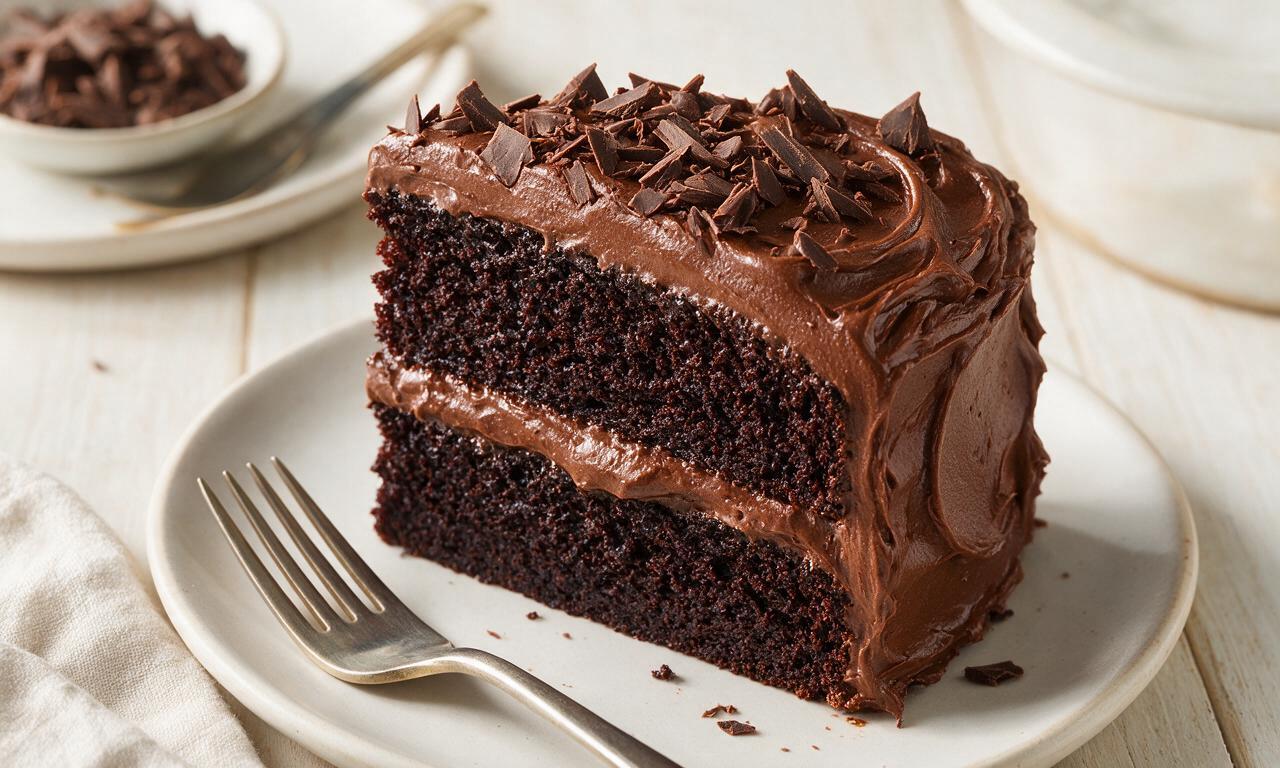 Moist Devil's Food Cake