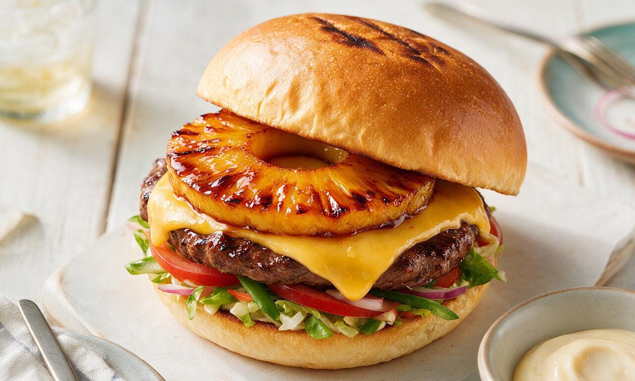 Pineapple Burger