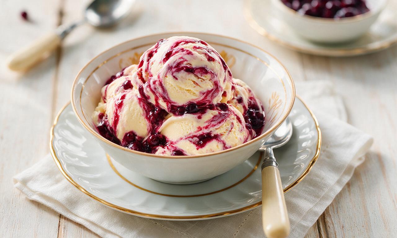 Huckleberry Ice Cream