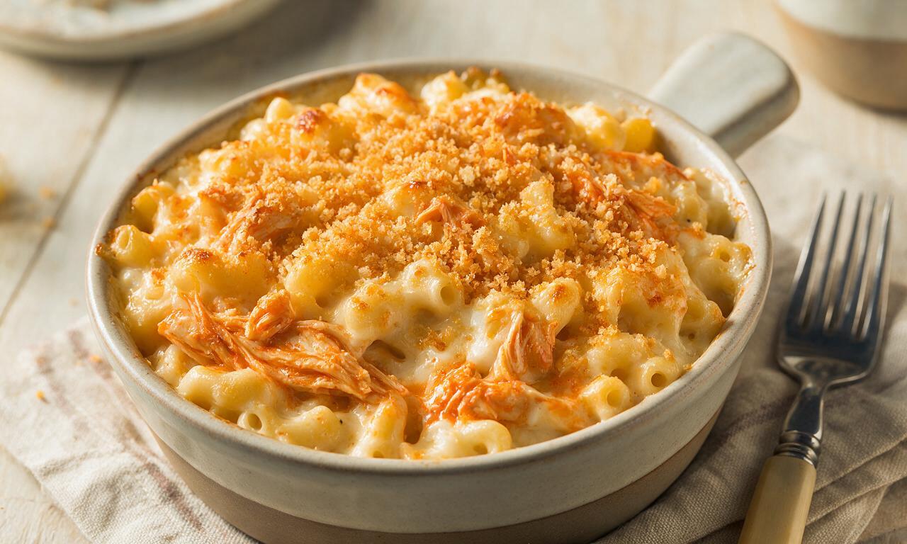 Buffalo Chicken Mac and Cheese