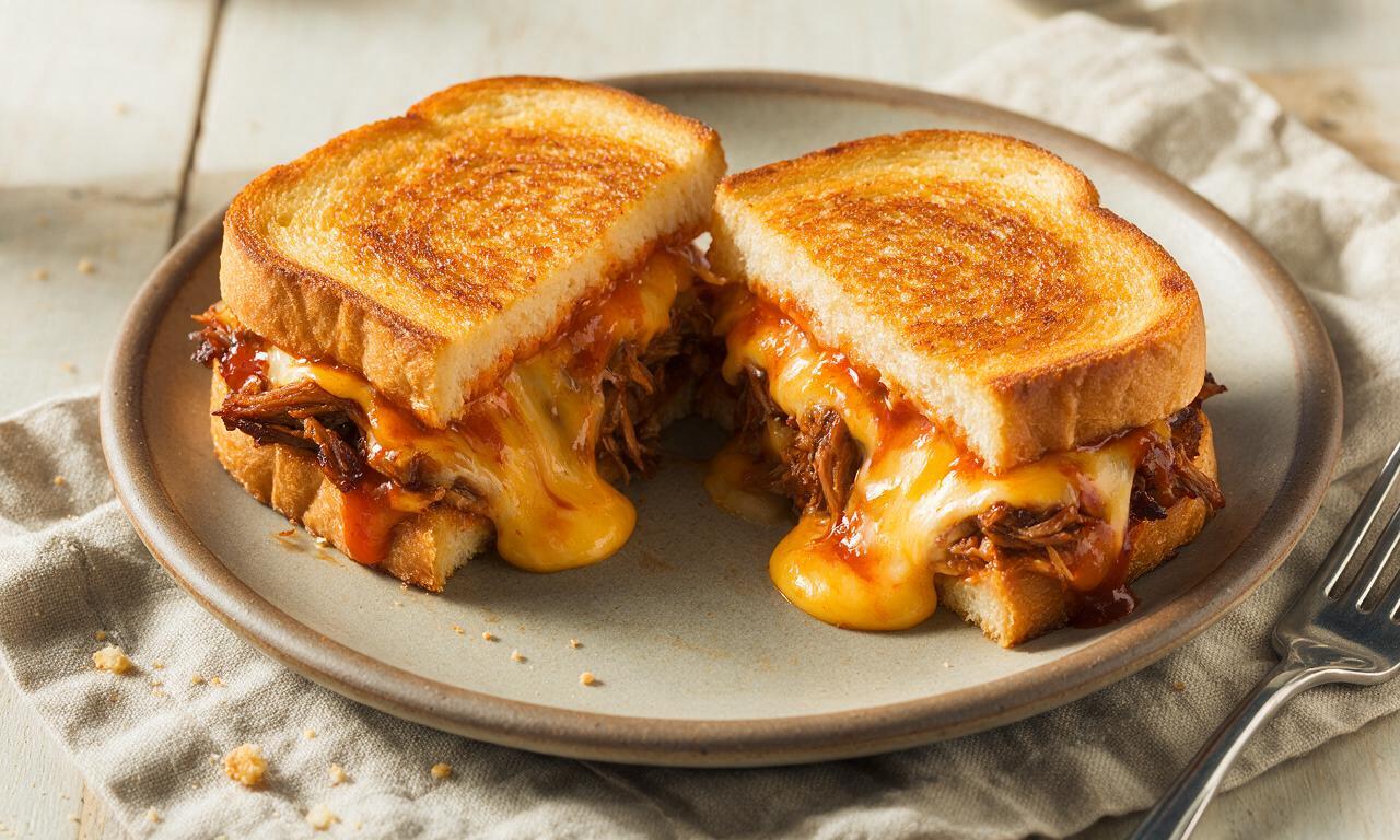 BBQ Grilled Cheese