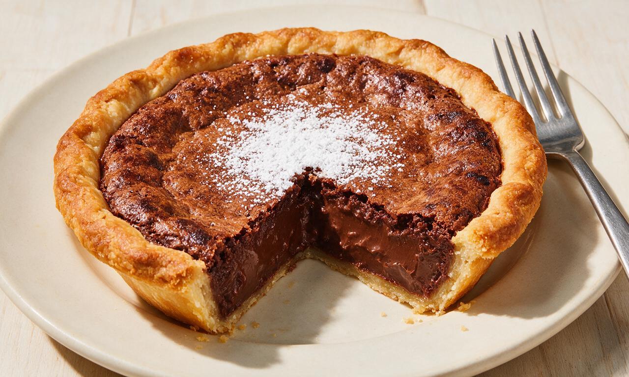 Chocolate Chess Pie