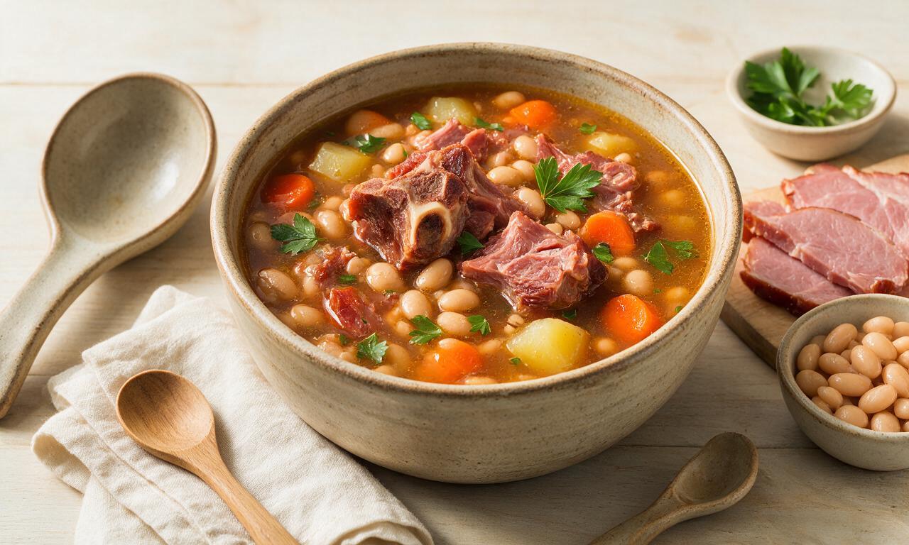 Authentic Appalachian Ham Bone Soup