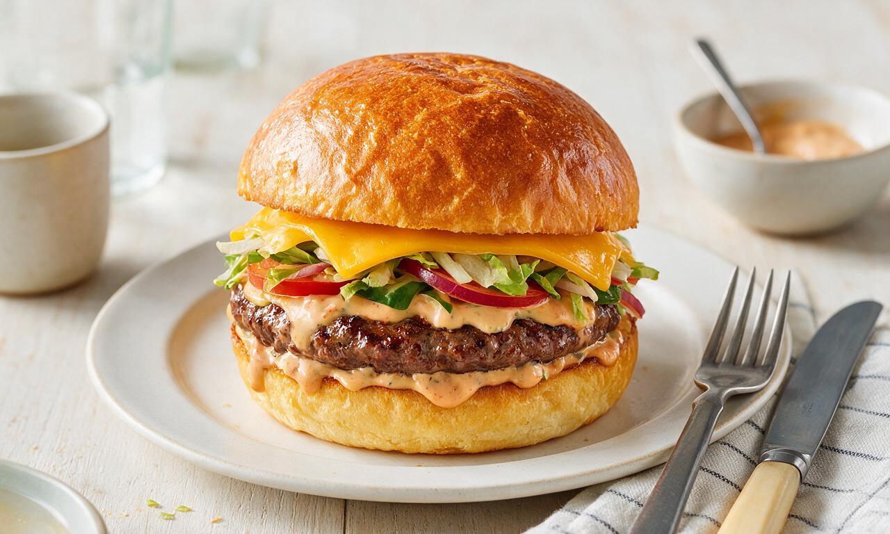 Buttery Brioche Burger