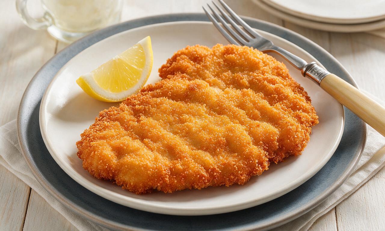 Crispy Traditional German Schnitzel