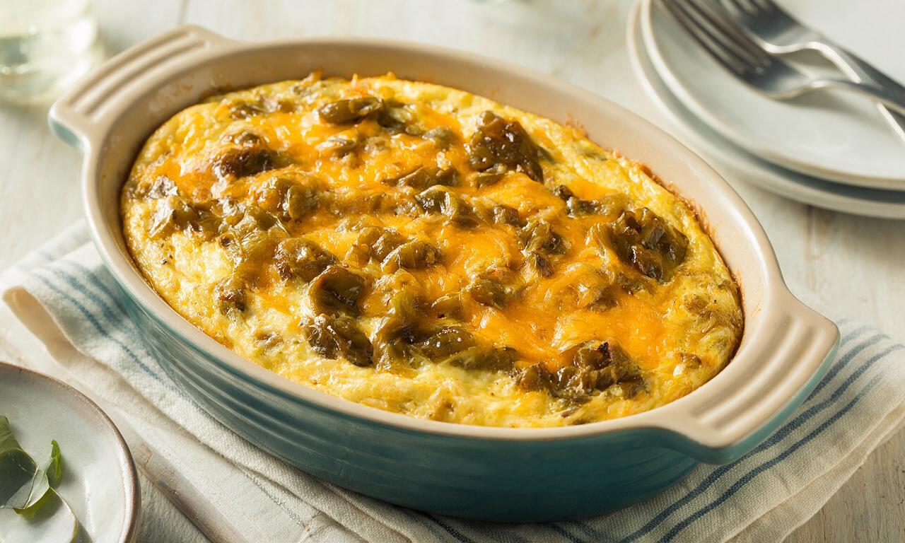 Hatch Chile Egg Casserole
