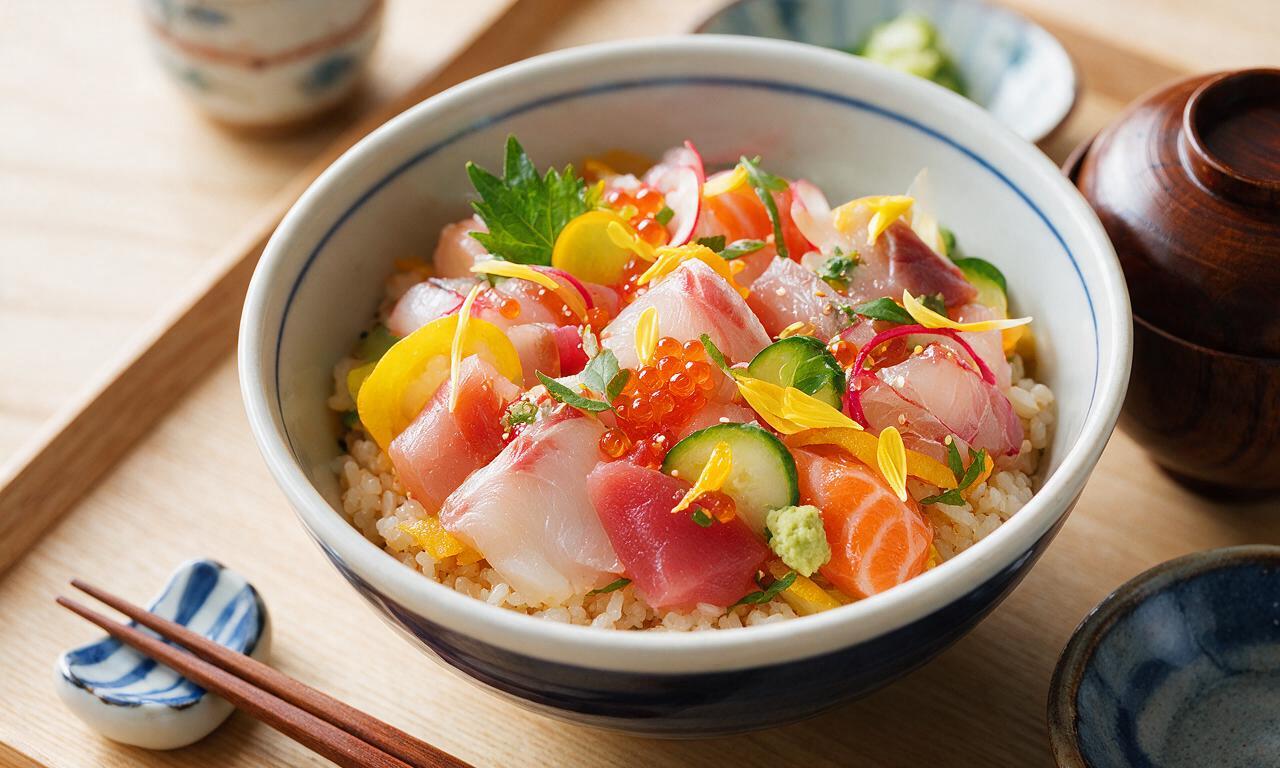 Chirashi Sushi (Scattered Sushi Bowl)