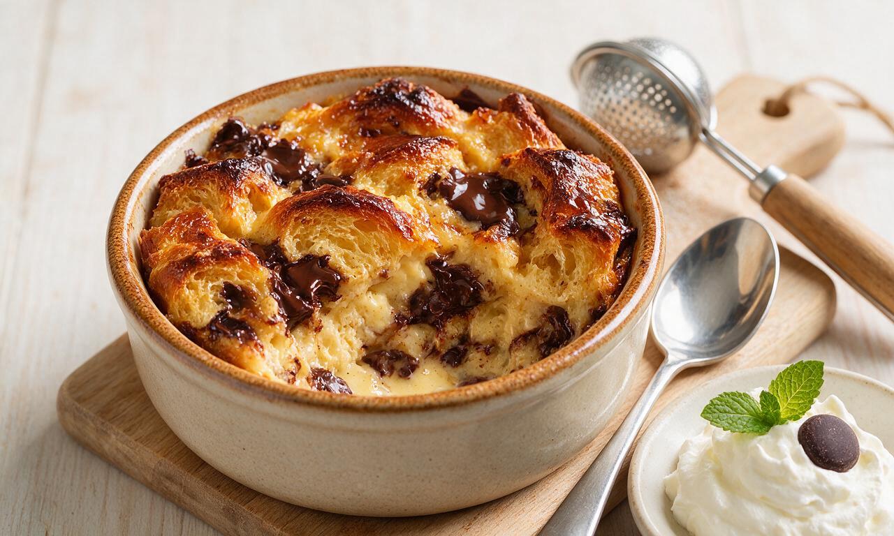 Chocolate Bread Pudding