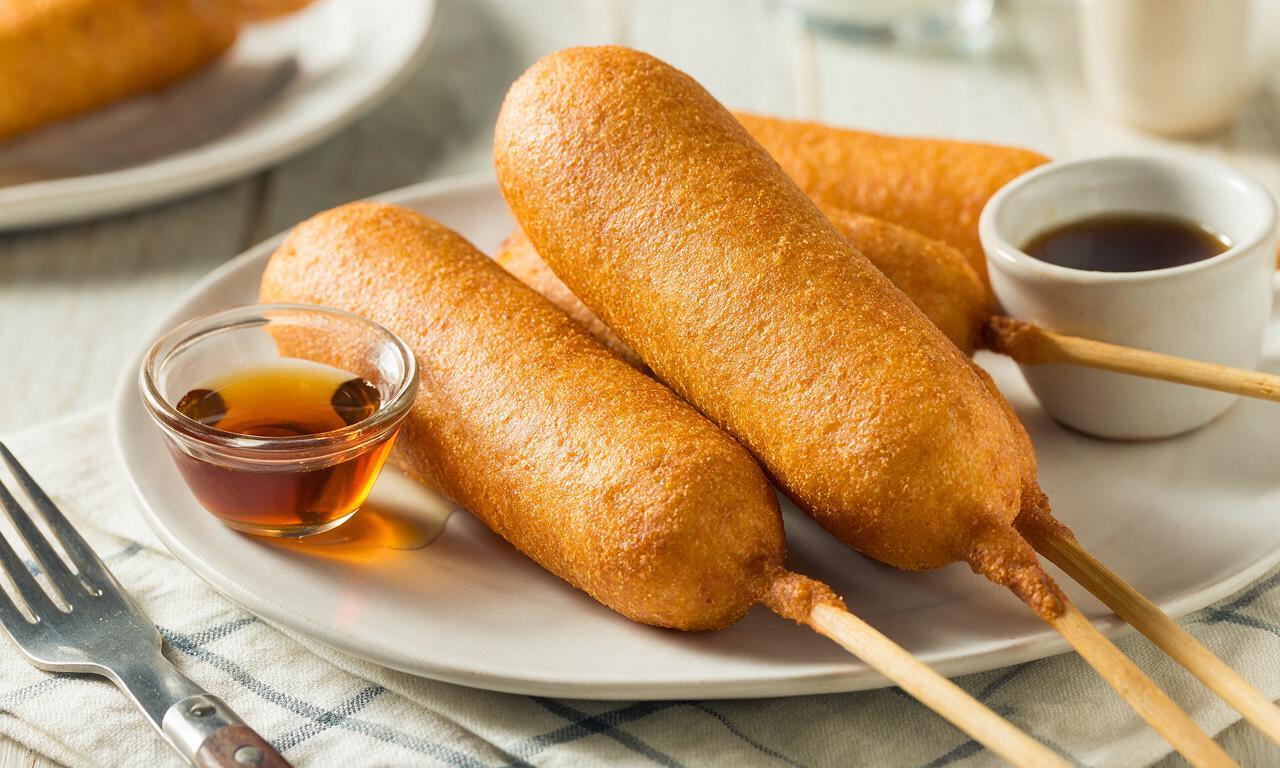 Breakfast Corn Dog