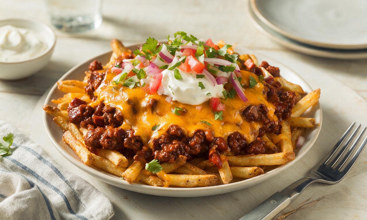 BBQ Chili Cheese Fries
