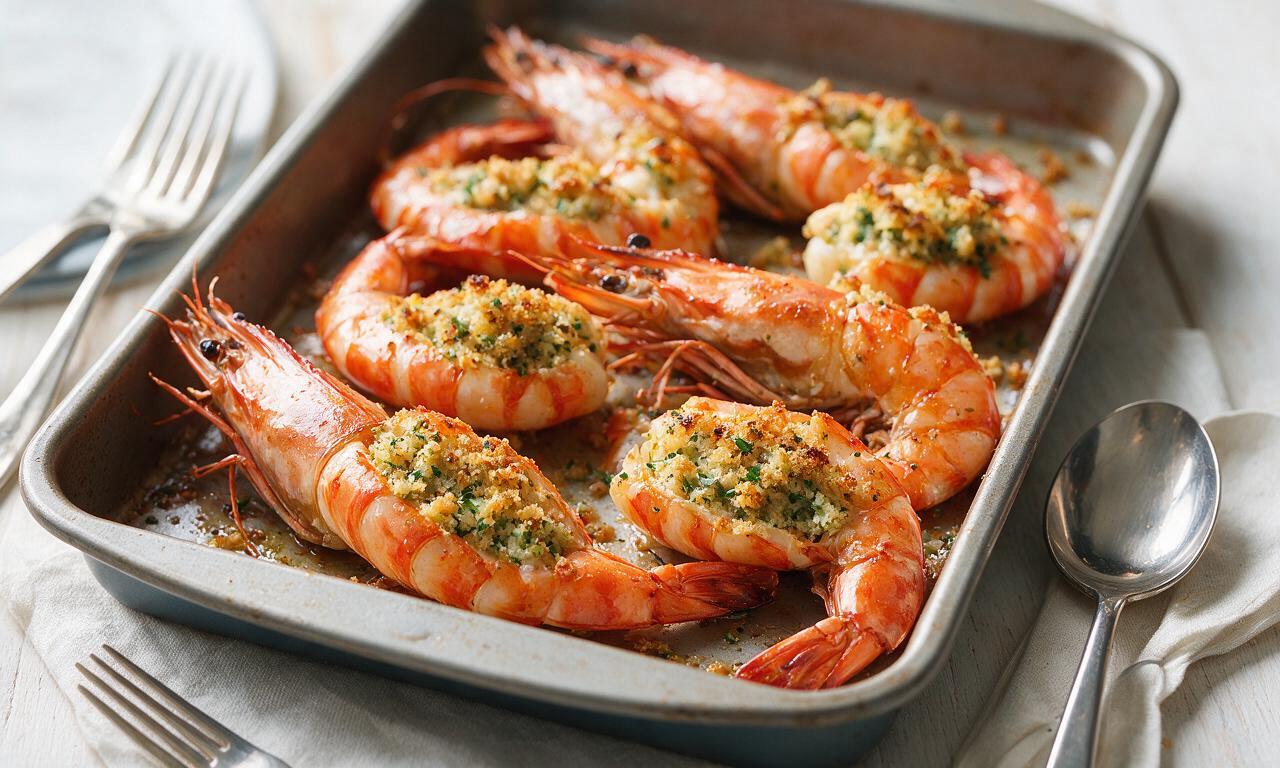 Baked Stuffed Shrimp
