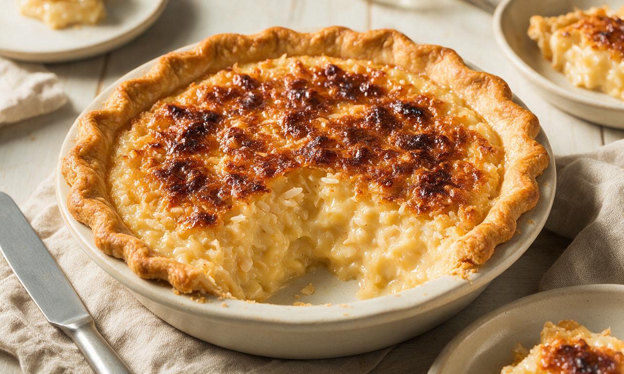Coconut Chess Pie