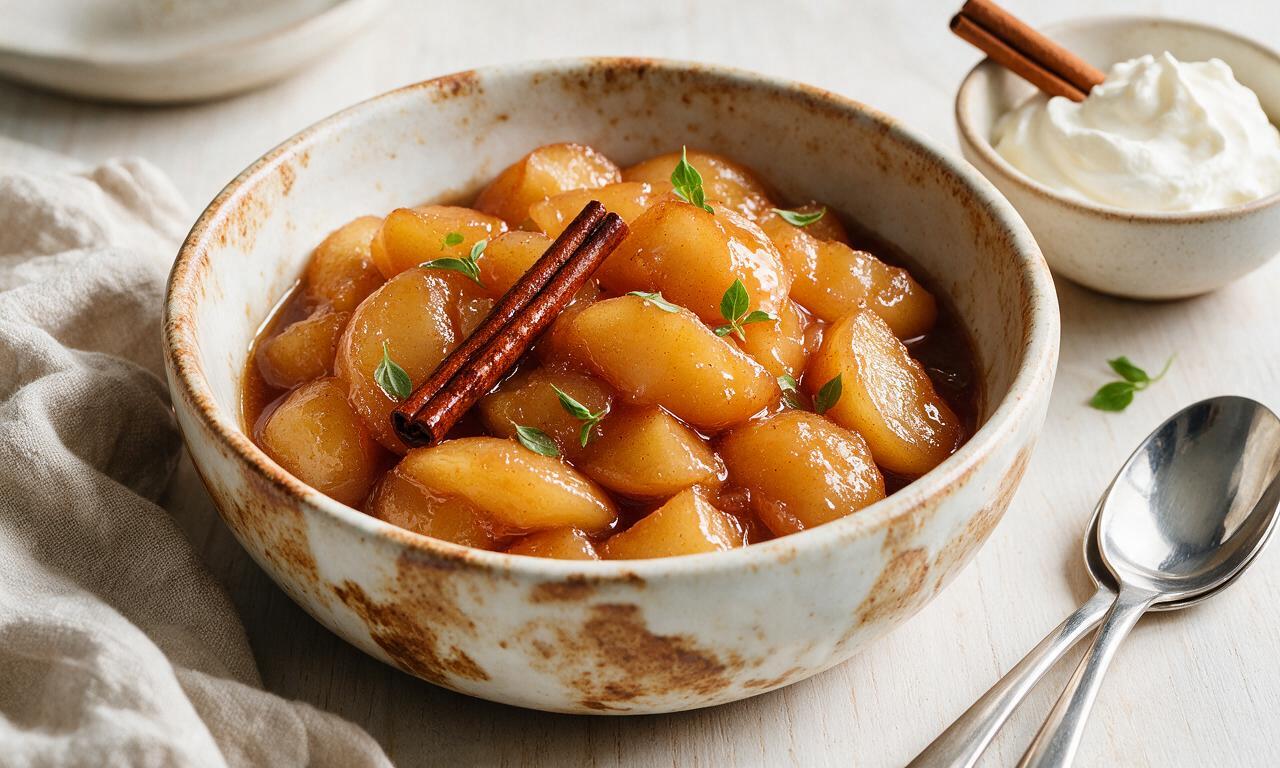 Maple Stewed Apples
