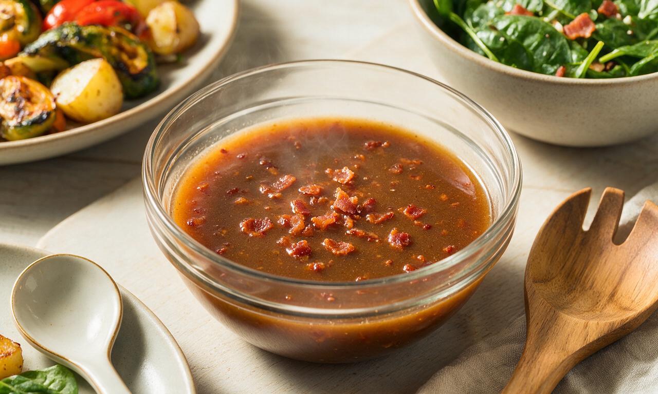Hot Bacon Dressing