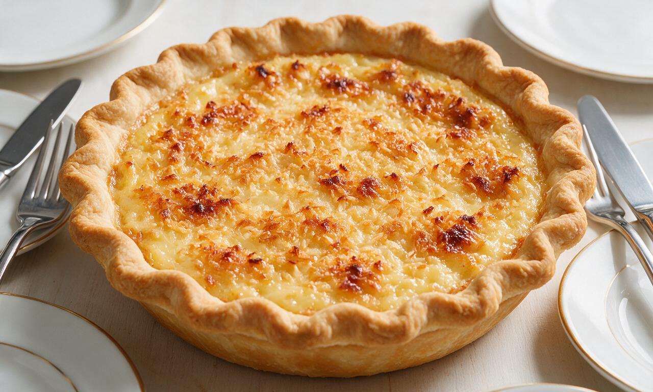 Coconut Chess Pie
