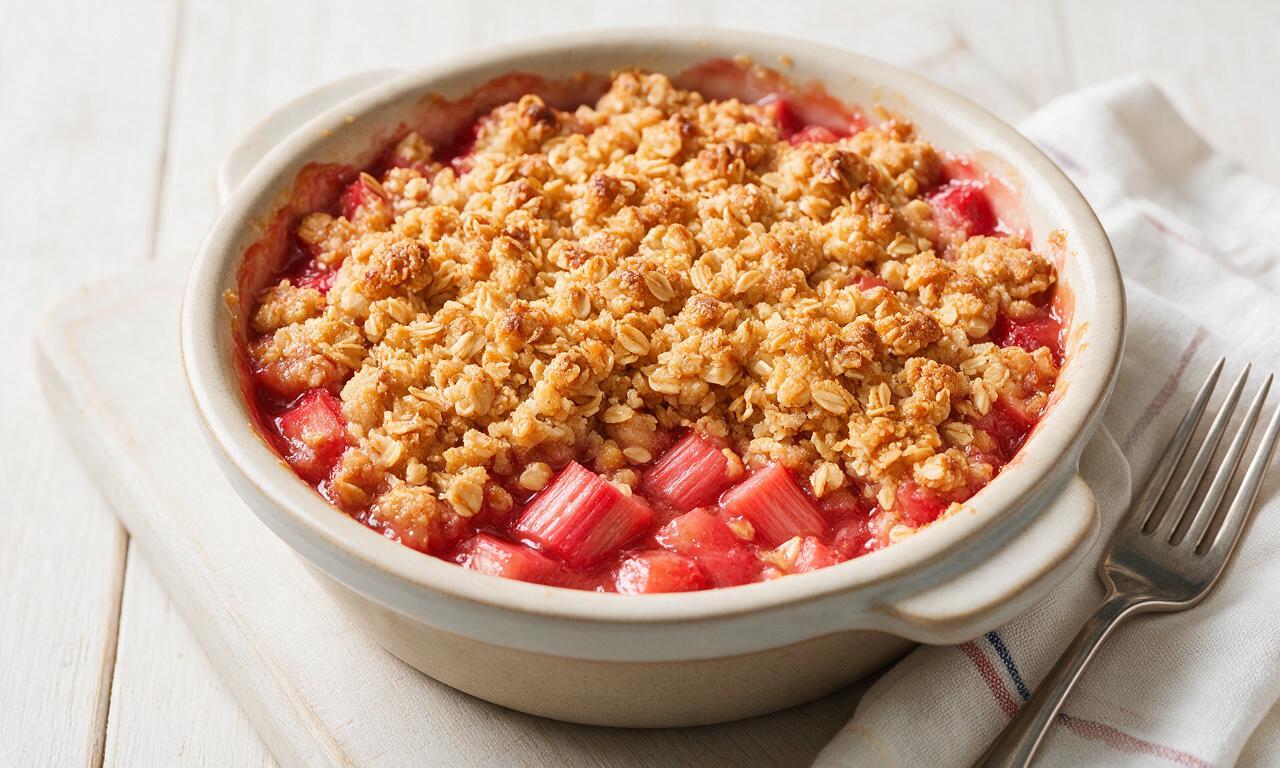 Rhubarb Crisp