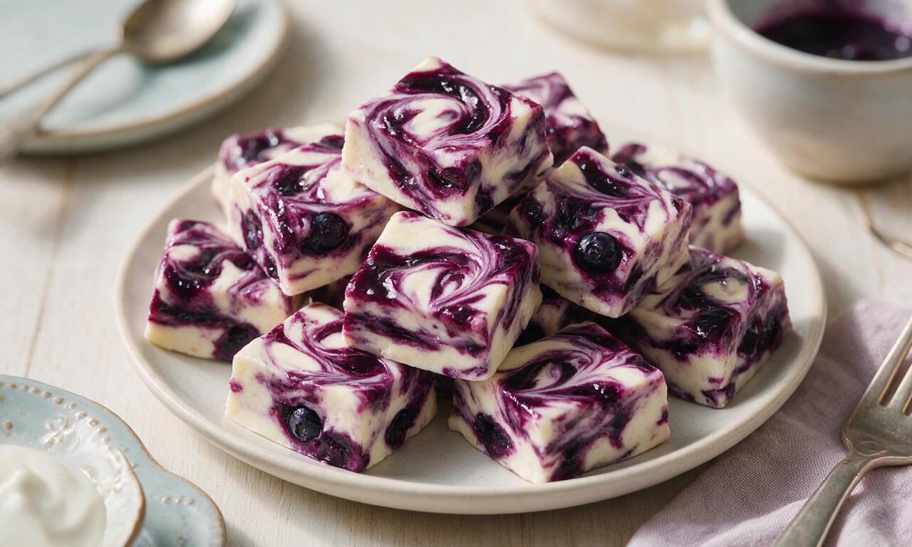 Blueberry Pie Fudge