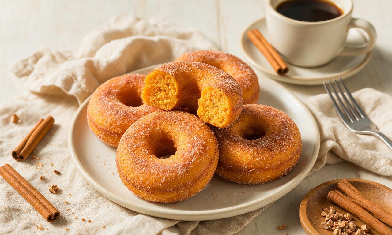 Sweet Potato Donuts