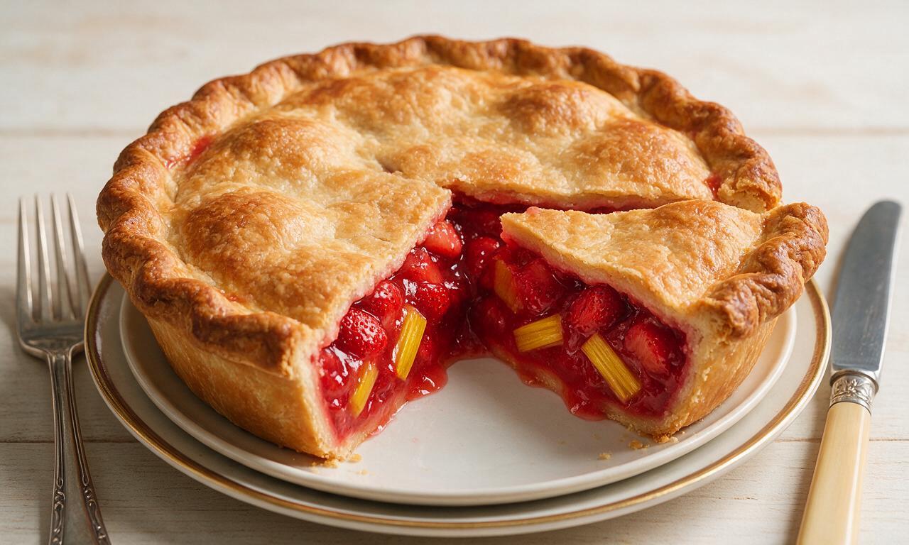 Strawberry Rhubarb Pie