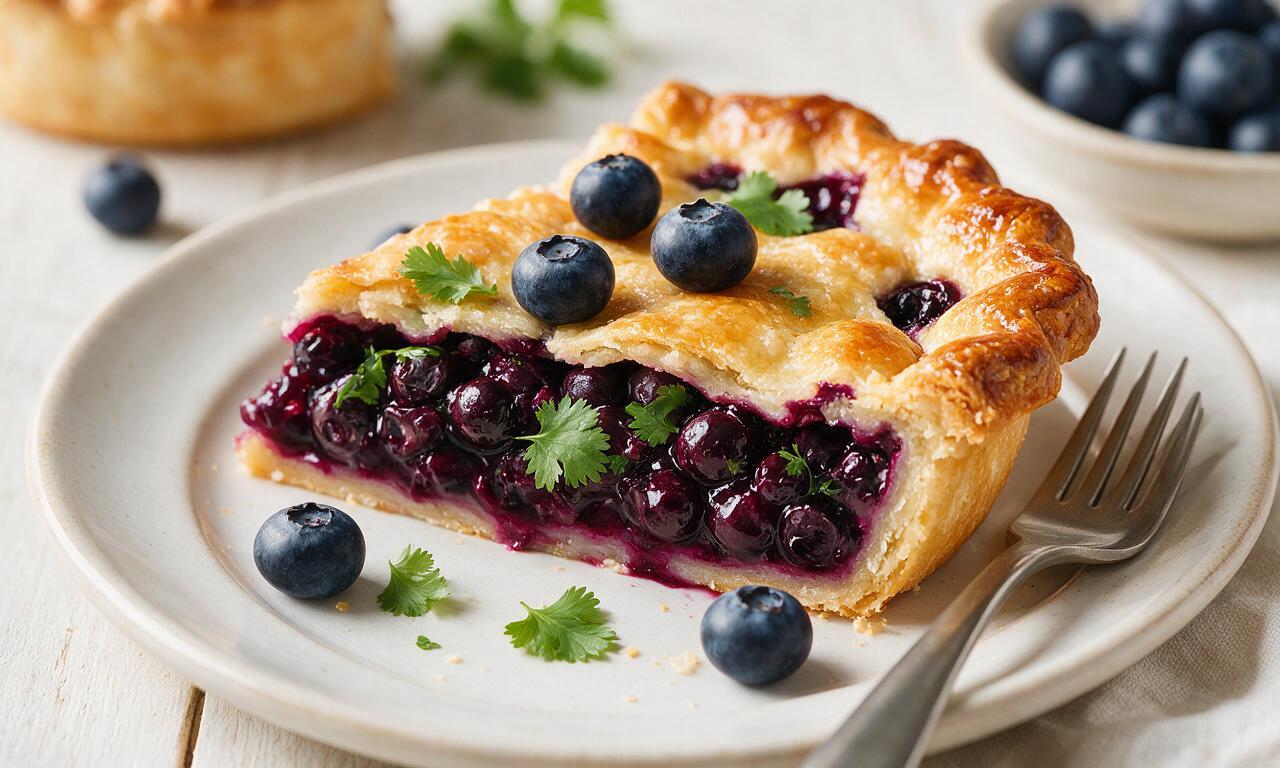 Blueberry Coriander Pie