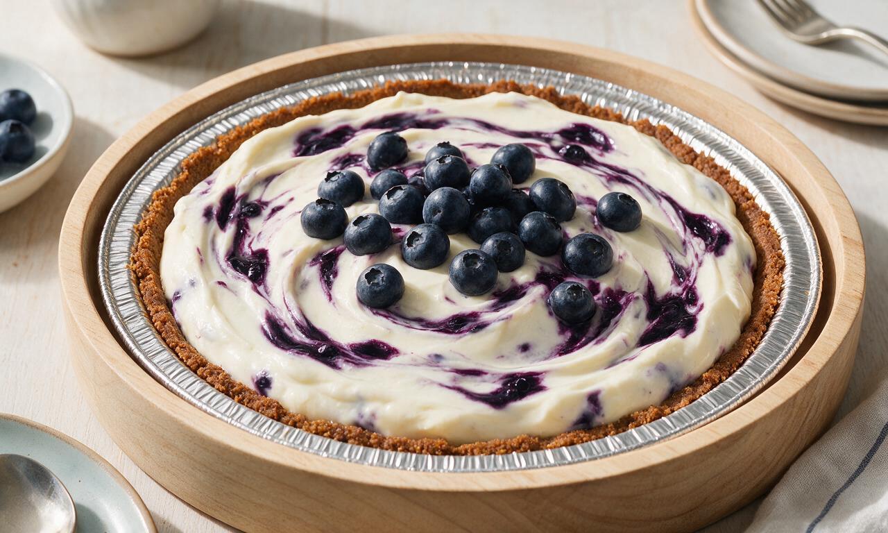 Blueberry Mascarpone Pie