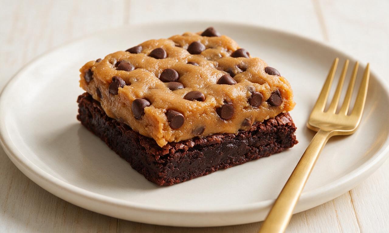 Cookie Dough Brownies