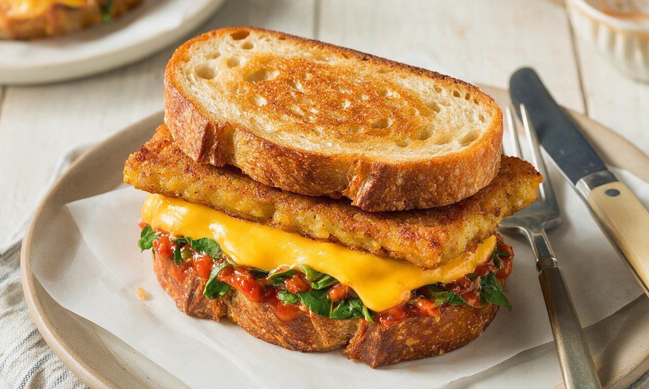 Scrapple Sandwich